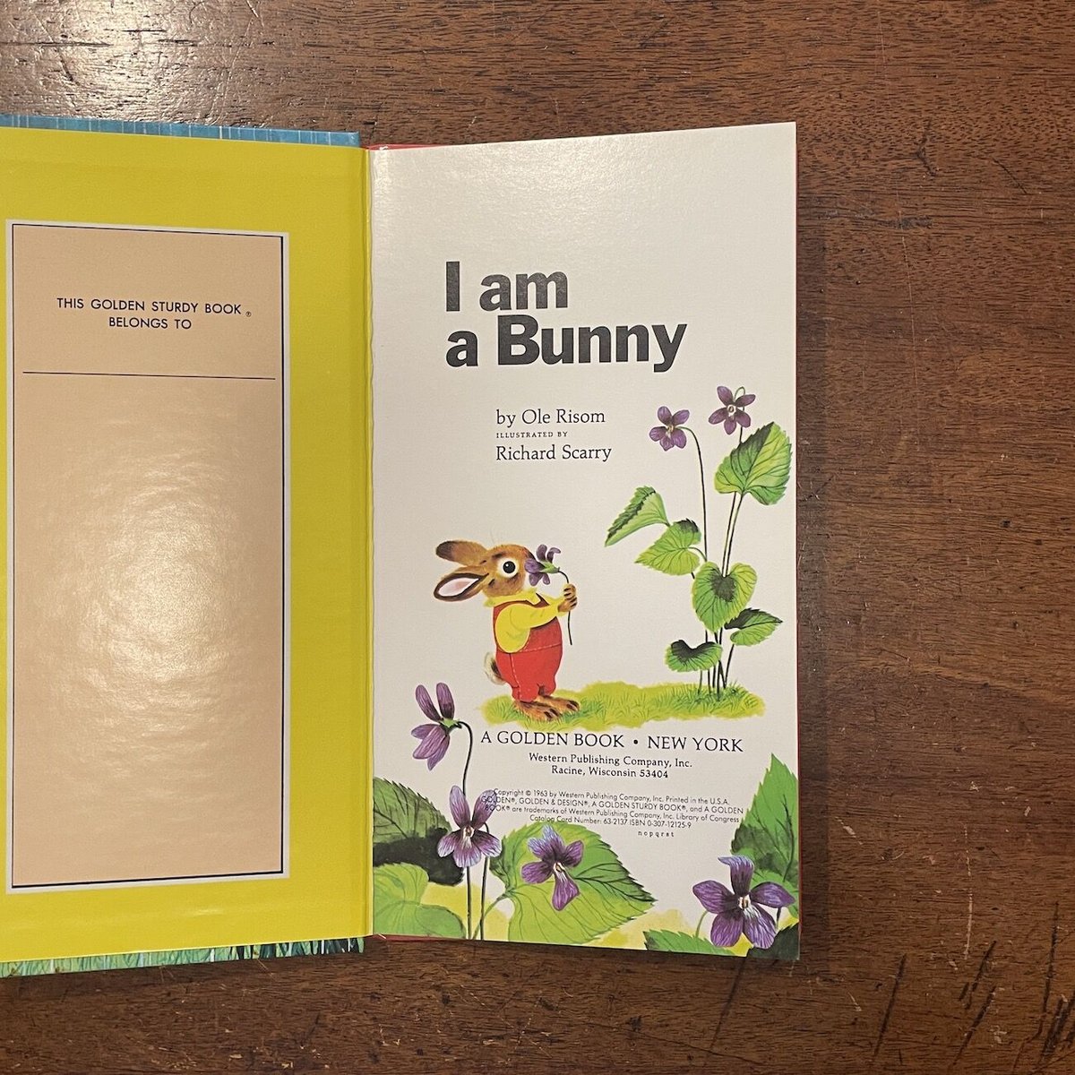 I am a Bunny」Richard Scarry（リチャード・スキャリー） | Fro