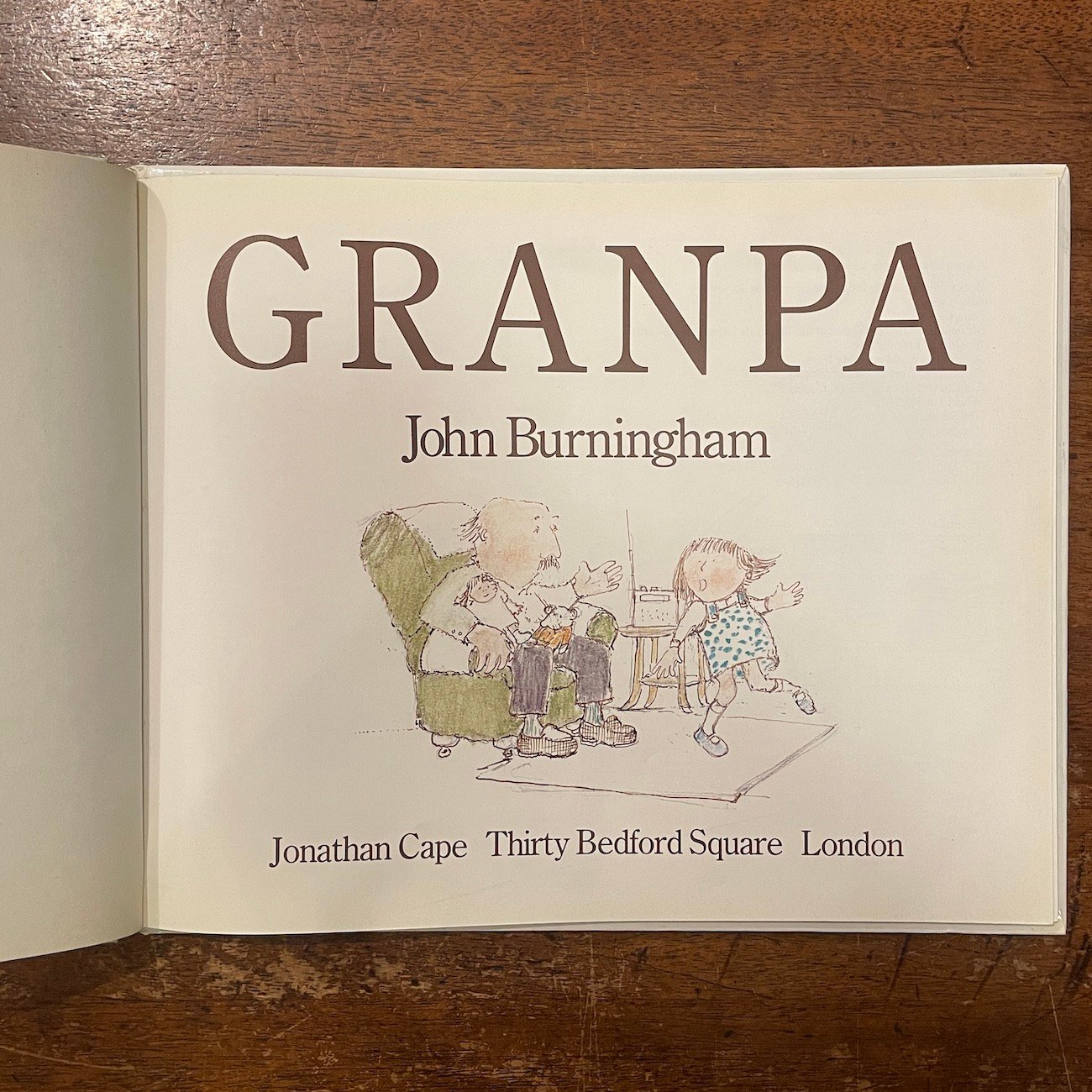 GRANPA」John Burningham（ジョン・バーニンガム） | Frobergue