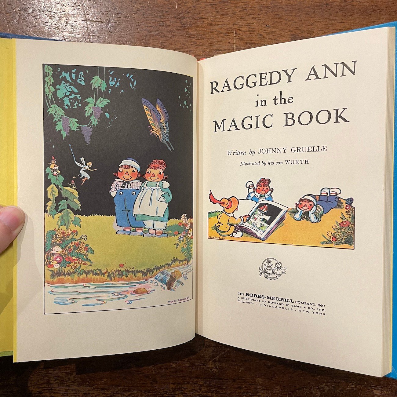 Raggedy Ann in The Magic Book（1961年）」Johnny Gr