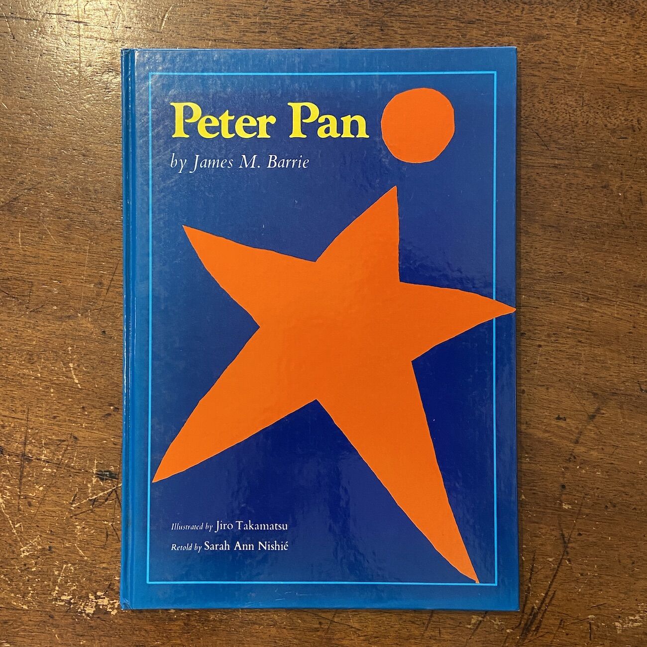 洋書 ピーター・パン　PETER PAN Sir.James M.Barrie Peter Pan（ピーターパン）」James M. Barrie 高松次郎 絵 | Fro