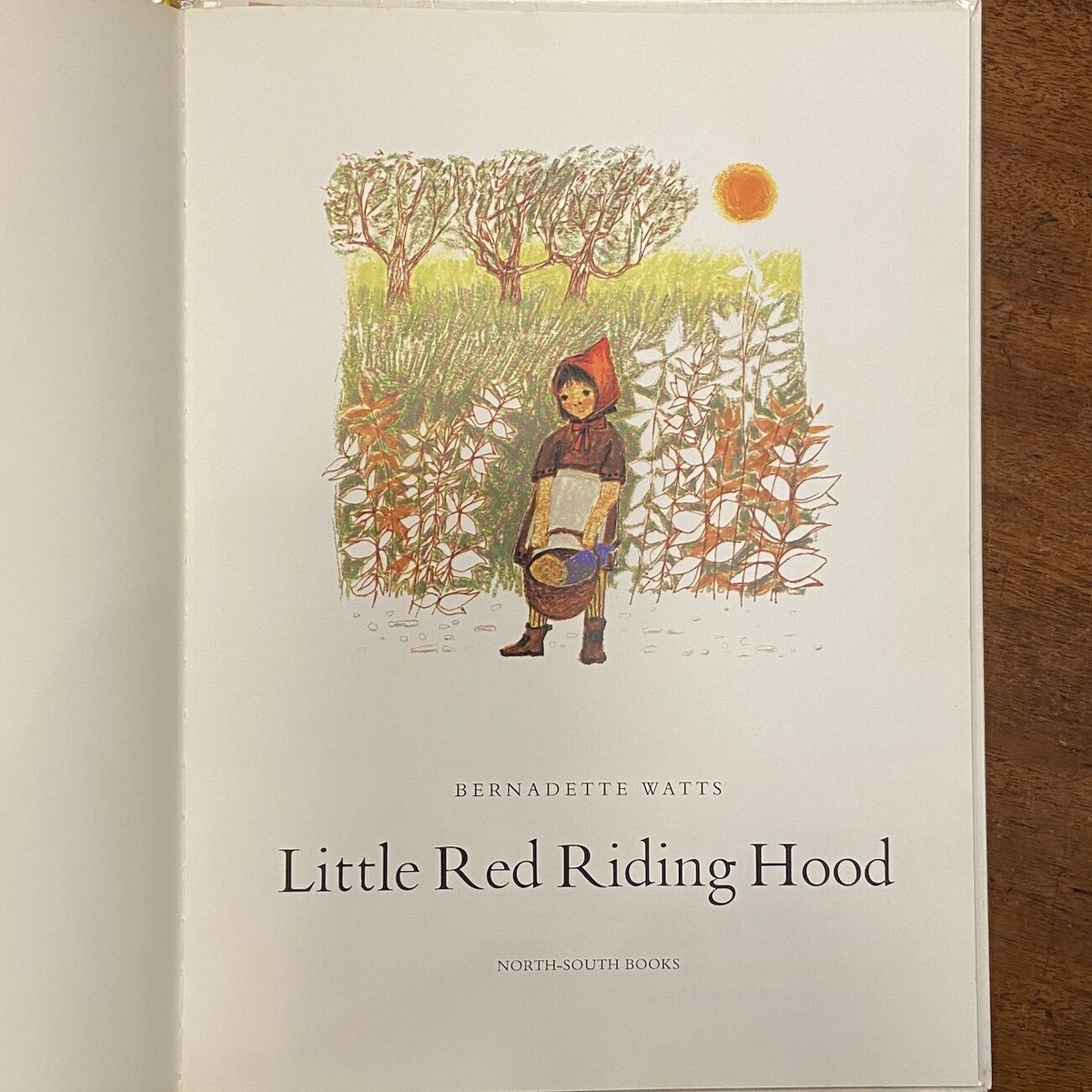 Little Red Riding Hood（赤ずきん）」Bernadette Watts（
