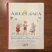 「ARETS SAGA（1939年）」Alice Tegner　Elsa Beskow（エルサ・ベスコフ）