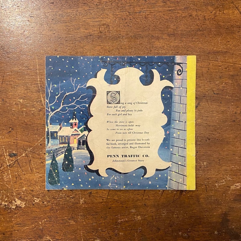 Let's Sing Christmas」Roger Duvoisin（ロジャー・デュボアザ