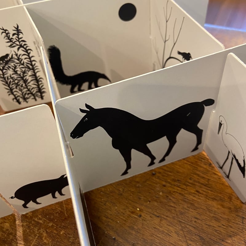 The Fable Game　カード絵本⠀ Enzo Mari The Fable Game Enzo Mari - delpire & co