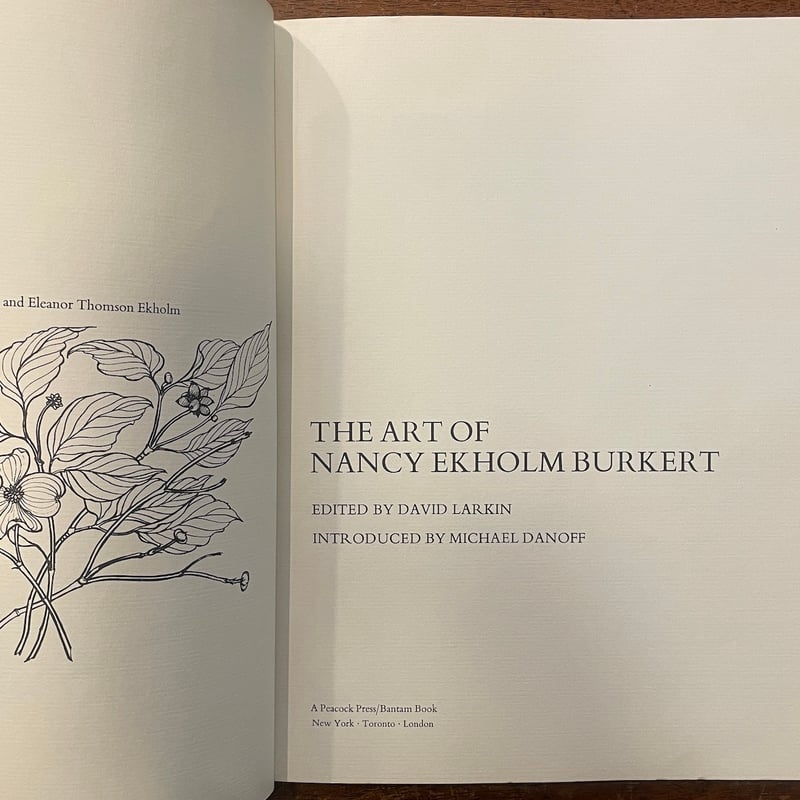 THE ART OF NANCY EKHOLM BURKERT」Nancy Ekholm B