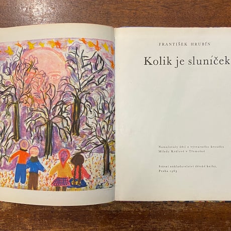 「Kolik je slunicek」Frantisek Hrubin　Milada Kralova