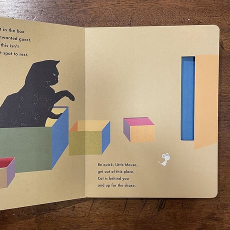 「Cat & Mouse」Britta Teckentrup（ブリッタ・テッケントラップ）
