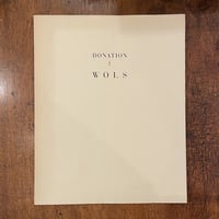 「DONATIONS Ⅰ WOLS」