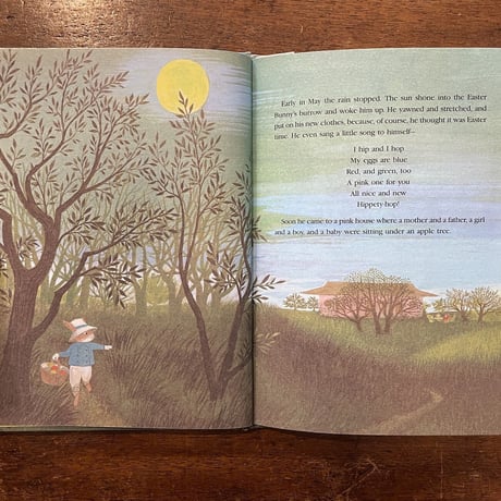 「THE EASTER BUNNY THAT OVERSLEPT」Priscilla & Otto Friedrich　Adrienne Adams（エイドリアン・アダムス）