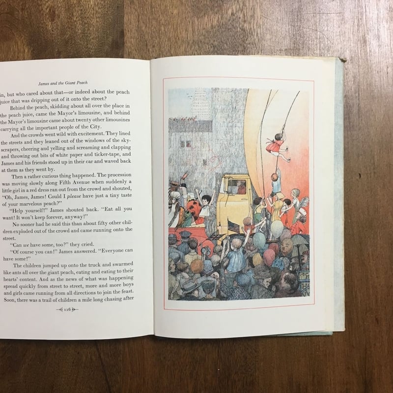 James and the Giant Peach」Roald Dahl（ロアルド・ダール）
