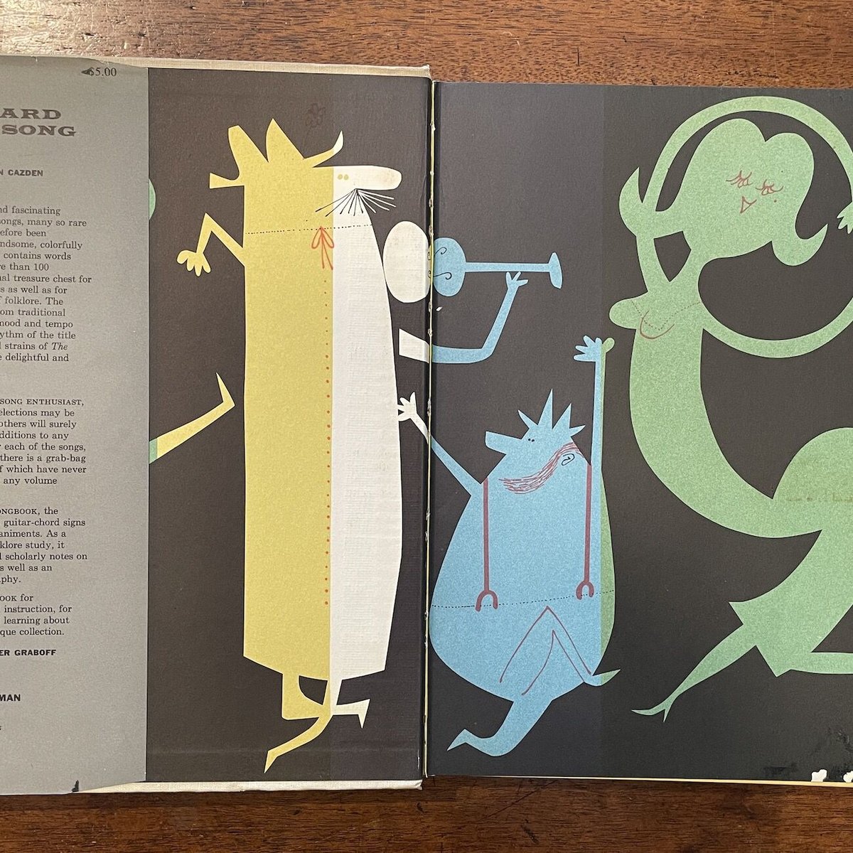 THE ABELARD FOLK SONG BOOK」Norman Cazden Abner