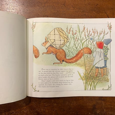 「PETER IN BLUEBERRY LAND」Elsa Beskow（エルサ・ベスコフ）