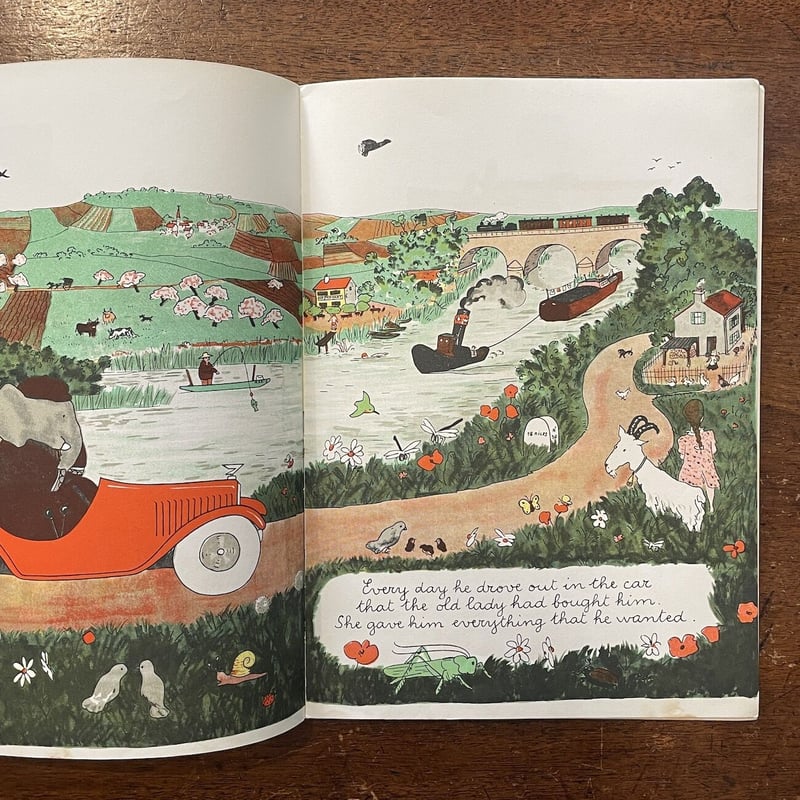 THE STORY OF BABAR（1961年版）」Jean de Brumhoff（ジャ