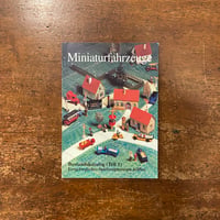 「Miniaturfahrzeuge／Heft 12（ミニチュア車目録）」Konrad Auerbach 他