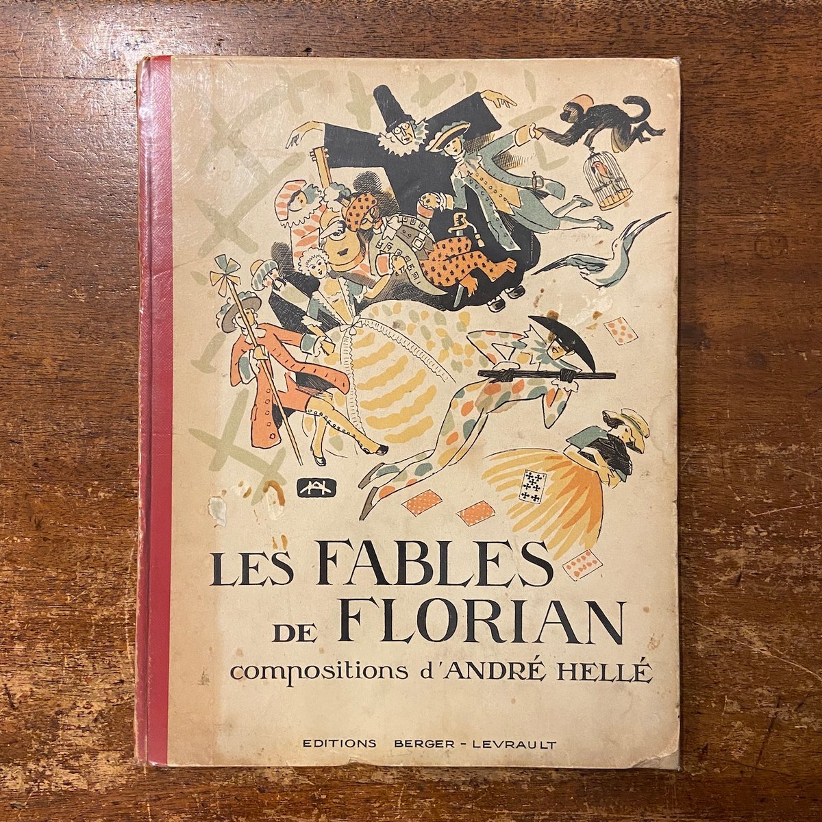 Les Fables de Florian（1948年／リトグラフ刷）」Andre Hell