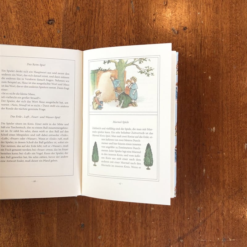 Kinderspiele（インゼル文庫 No.1429）」Kate Greenaway（ケイ