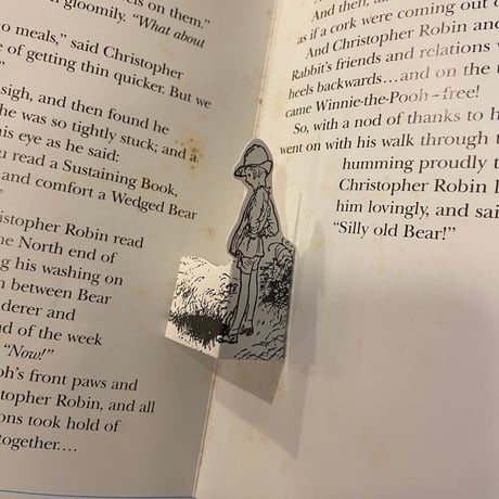 「POOH GOES VISITING」A. A. Milne（ミルン）　E. H. Shepard（シェパード）