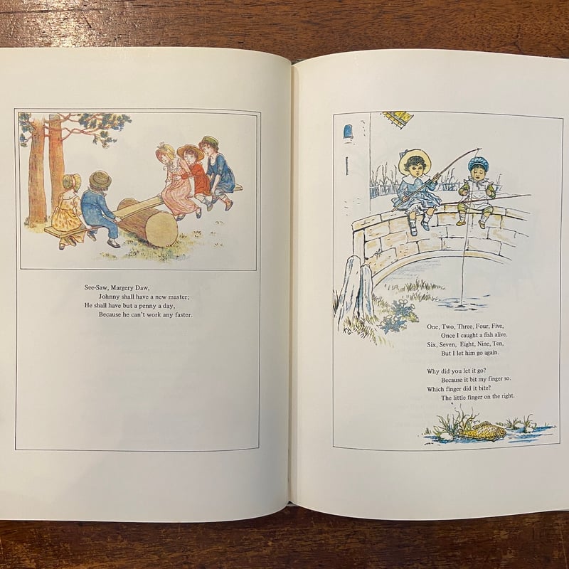 Kate Greenaway's Book of Rhymes」Kate Greenaway