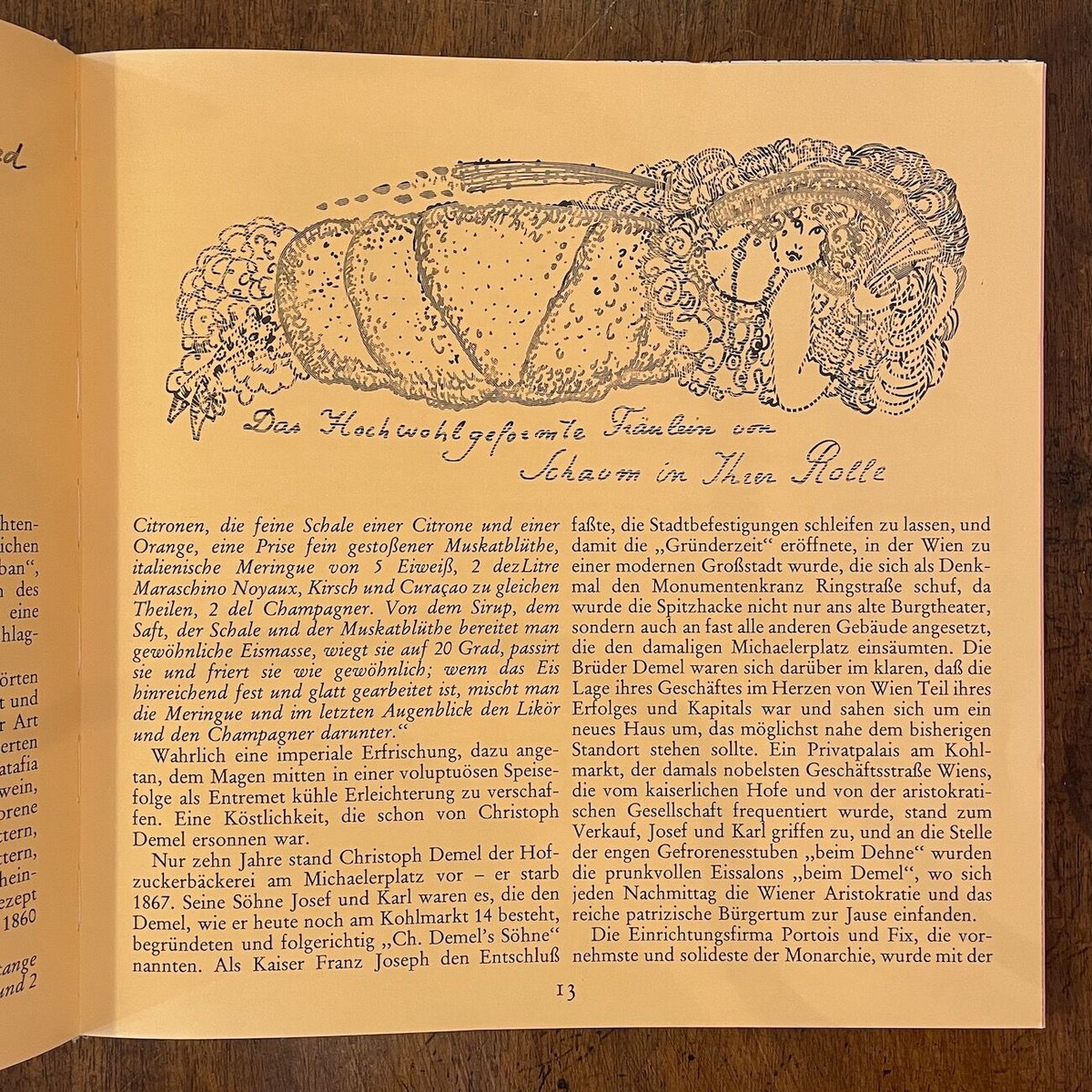 Die k.k. Hofzuckerbackerei Demel Ein Wiener Ma