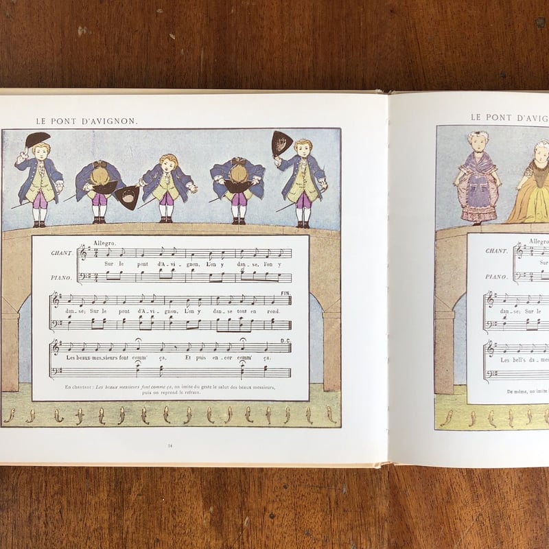 VIEILLES CHANSONS ET RONDES」M.Boutet de Monvel