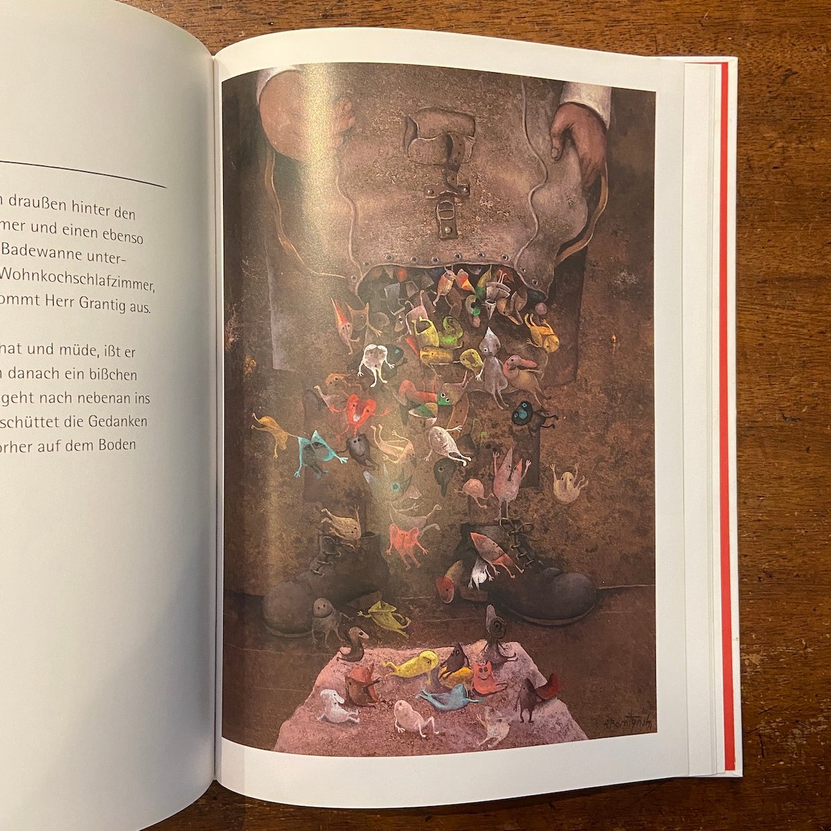 絵本・児童書 Der Schilderputzer Der Gedankensammler Der Gedankensammler」Monika Feth Antoni Boratyn