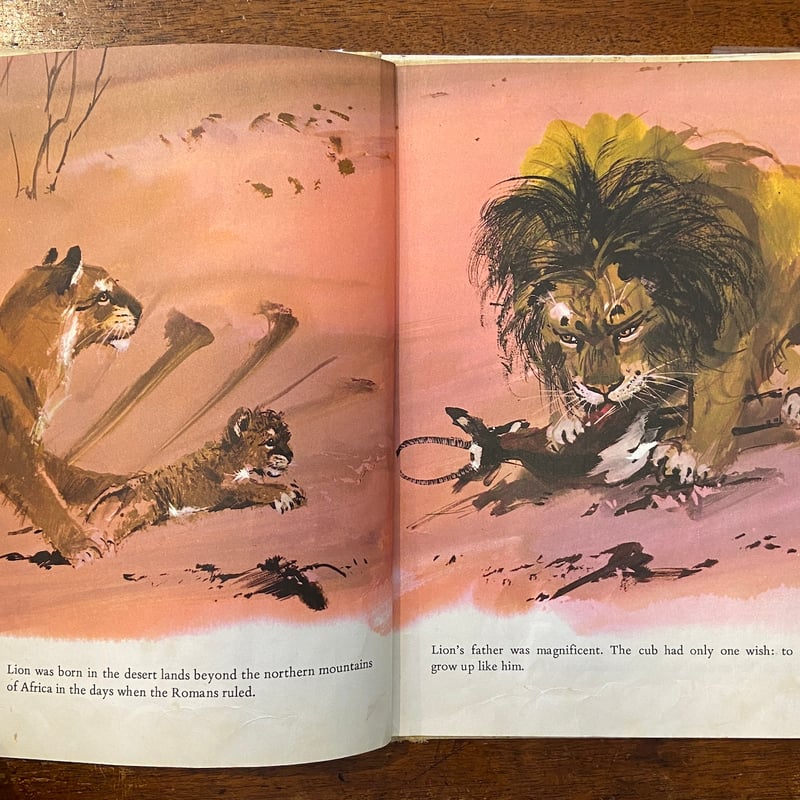 ANDROCLES AND THE LION」Janusz Grabianski（ヤーヌシ・