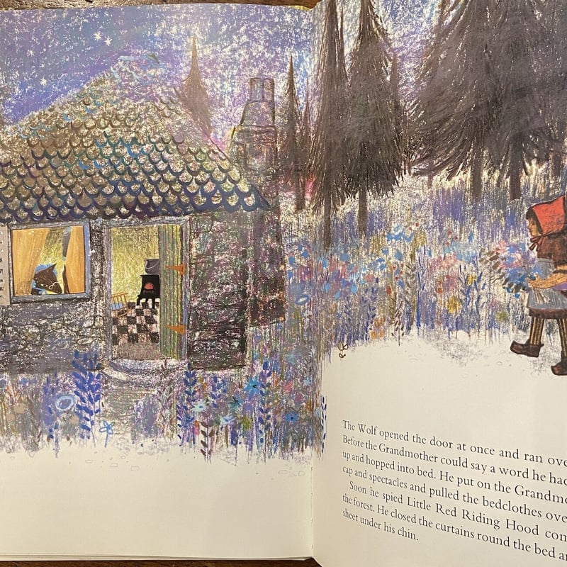 Little Red Riding Hood（赤ずきん）」Bernadette Watts（