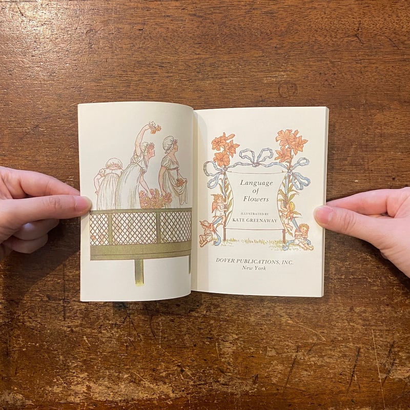 Language of Flowers」Kate Greenaway（ケイト・グリーナウェイ