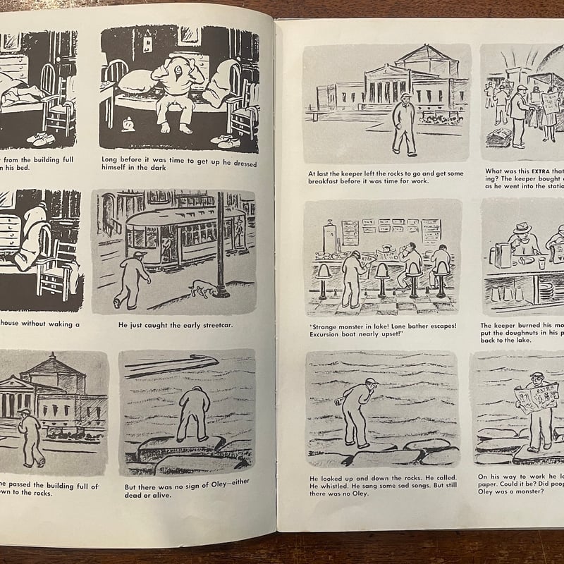 OLEY：THE SEA MONSTER（1956年）」Marie Hall Ets（マリー