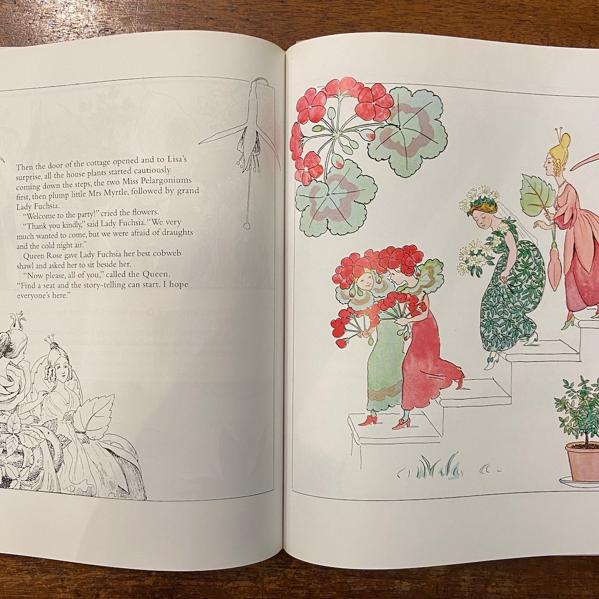 The Flowers' Festival」Elsa Beskow（エルサ・ベスコフ） |