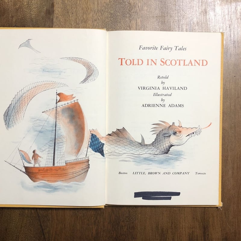 Favorite Fairy Tales TOLD IN SCOTLAND（1963年初版）」Adrienne
