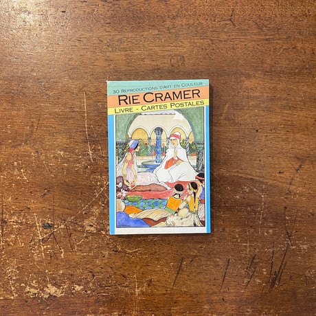 「RIE CRAMER LIVRE - CRATES POSTALES」Rie Cramer（リエ・クレマー）