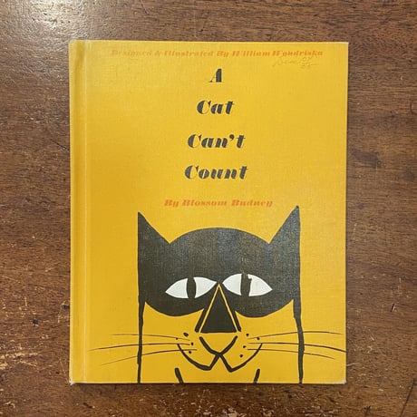 「A Cat Can't Count」Blossom Budney　William Wondriska（ウィリアム・ワンドリスカ）