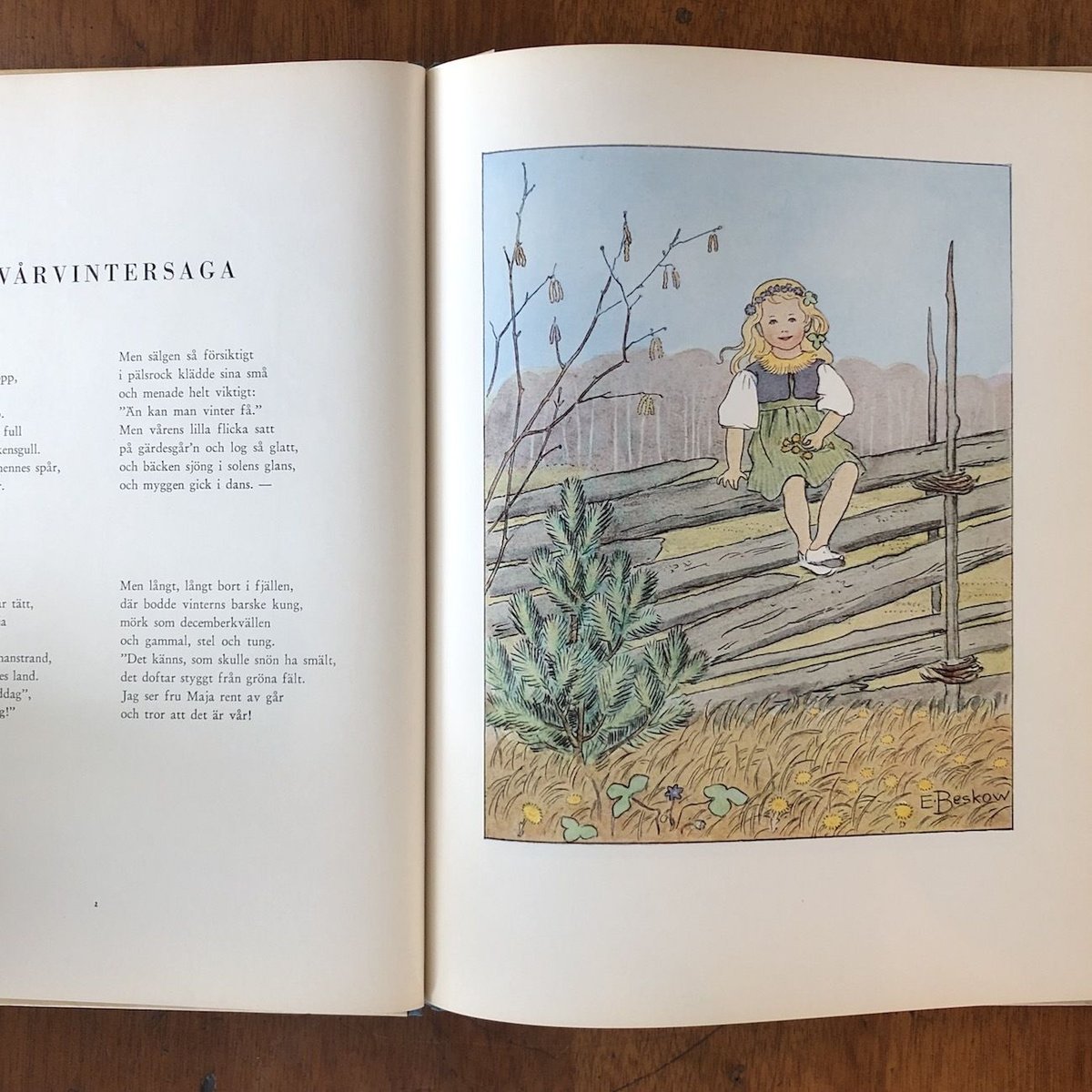 Blommornas bok（1962年版）」Jeanna Oterdahl Elsa Be