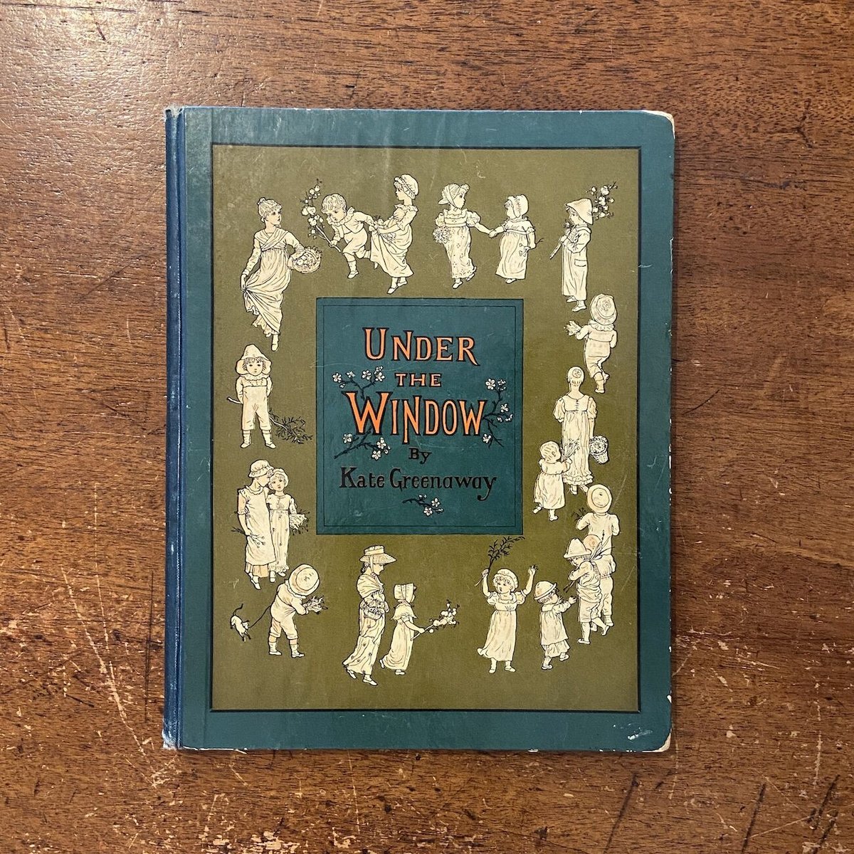 UNDER THE WINDOW（1878年初版）」Kate Greenaway（ケイト・グ...