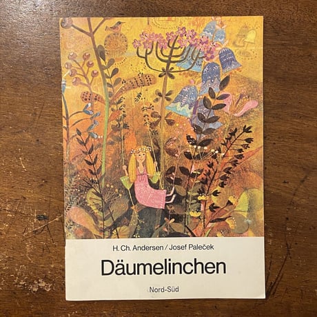 「Daumelinchen」Andersen　Josef Palecek（ヨゼフ・パレチェク）