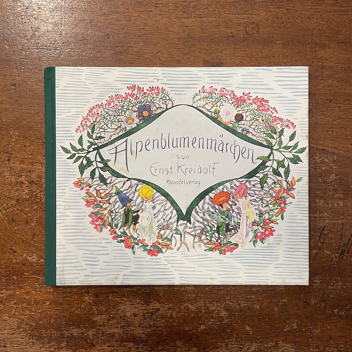 RY245 洋書古書 アルプスの花物語 エルンスト・クライドルフの絵本 Alpenblumenmrchen アルプスの花物語 アンティーク絵本