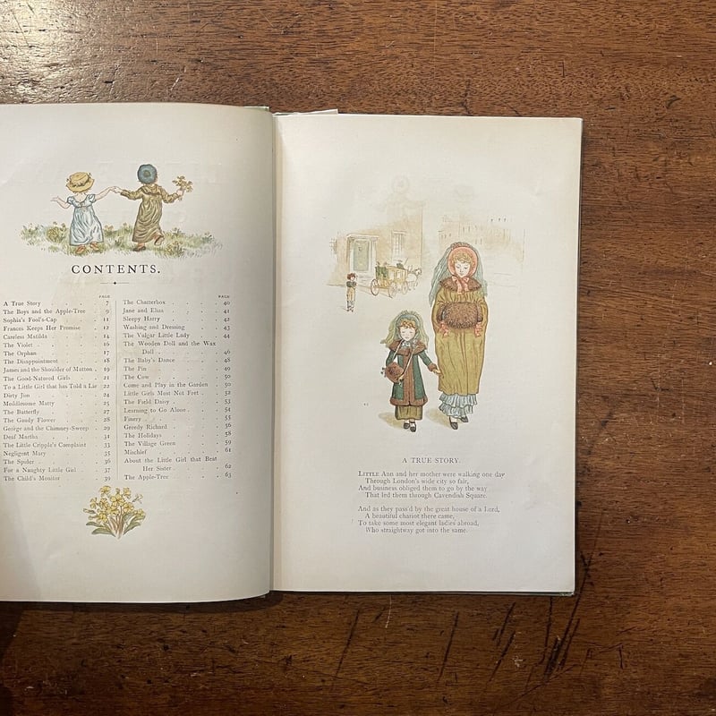 絵本　ケイト グリーナウェイ　アン LITTLE ANN 絵本 ケイト グリーナウェイ アン LITTLE ANN 絵本 ケイト