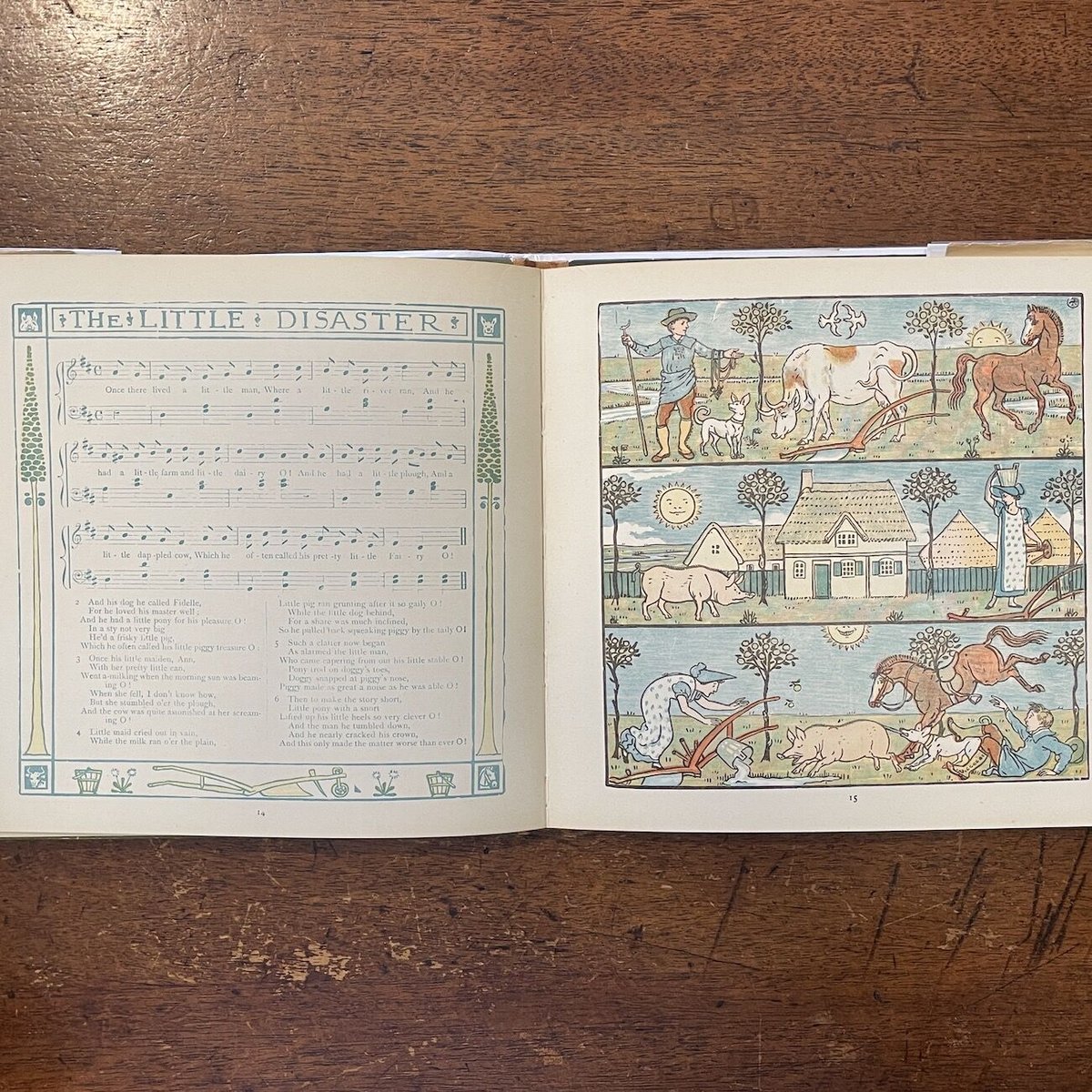 THE BABY'S BOUQUET（1930年頃）」Walter Crane（ウォルター・