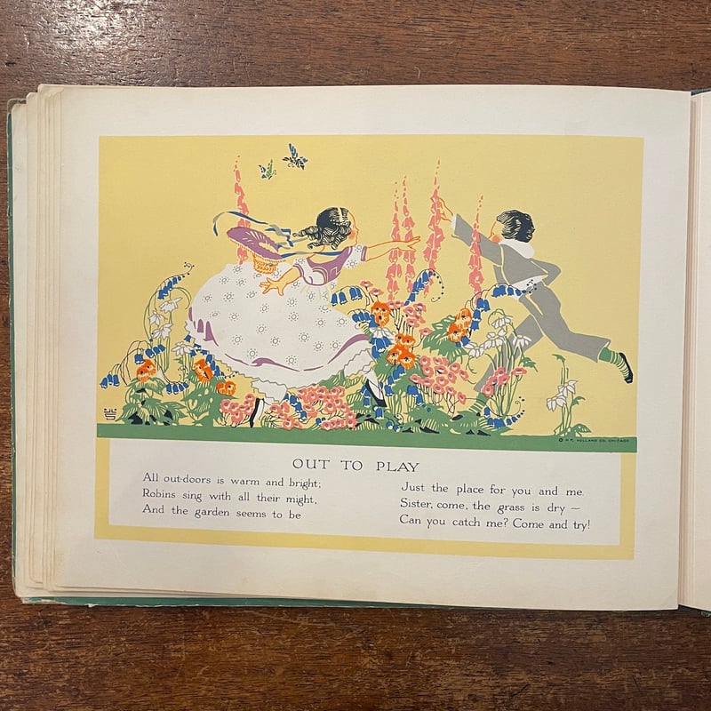 HAPPY ALL DAY THROUGH（1924年頃）」John G. Bowman J