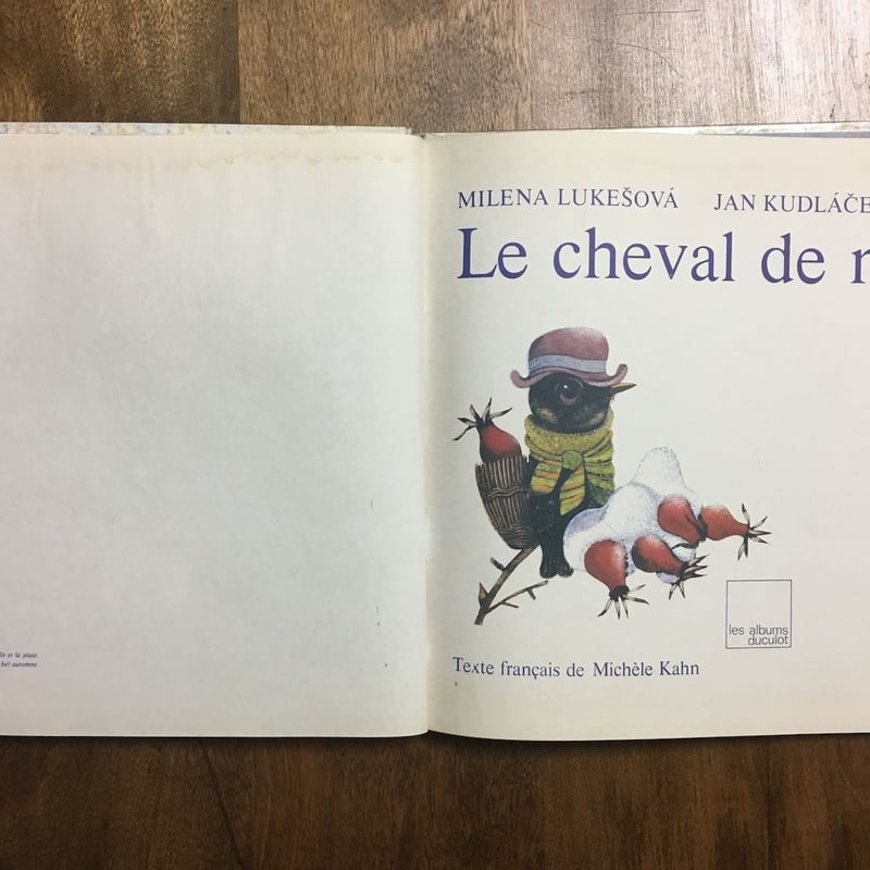 Le cheval de neige」JAN KUDLACEK（ヤン・クドゥラーチェク） |