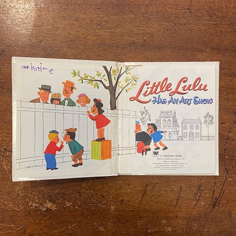 「Little Lulu has an Art Show」Marjorie Henderson Buell