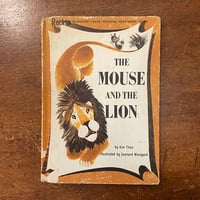 「THE MOUSE AND THE LION」Eve Titus　Leonard Weisgard（レナード・ワイスガード）