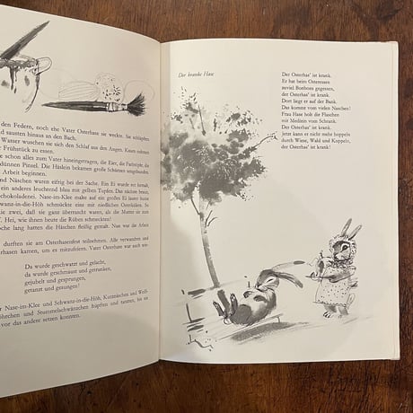 「Das Buch vom Osterhasen」Janusz Grabianski（ヤーヌシ・グラビアンスキー）