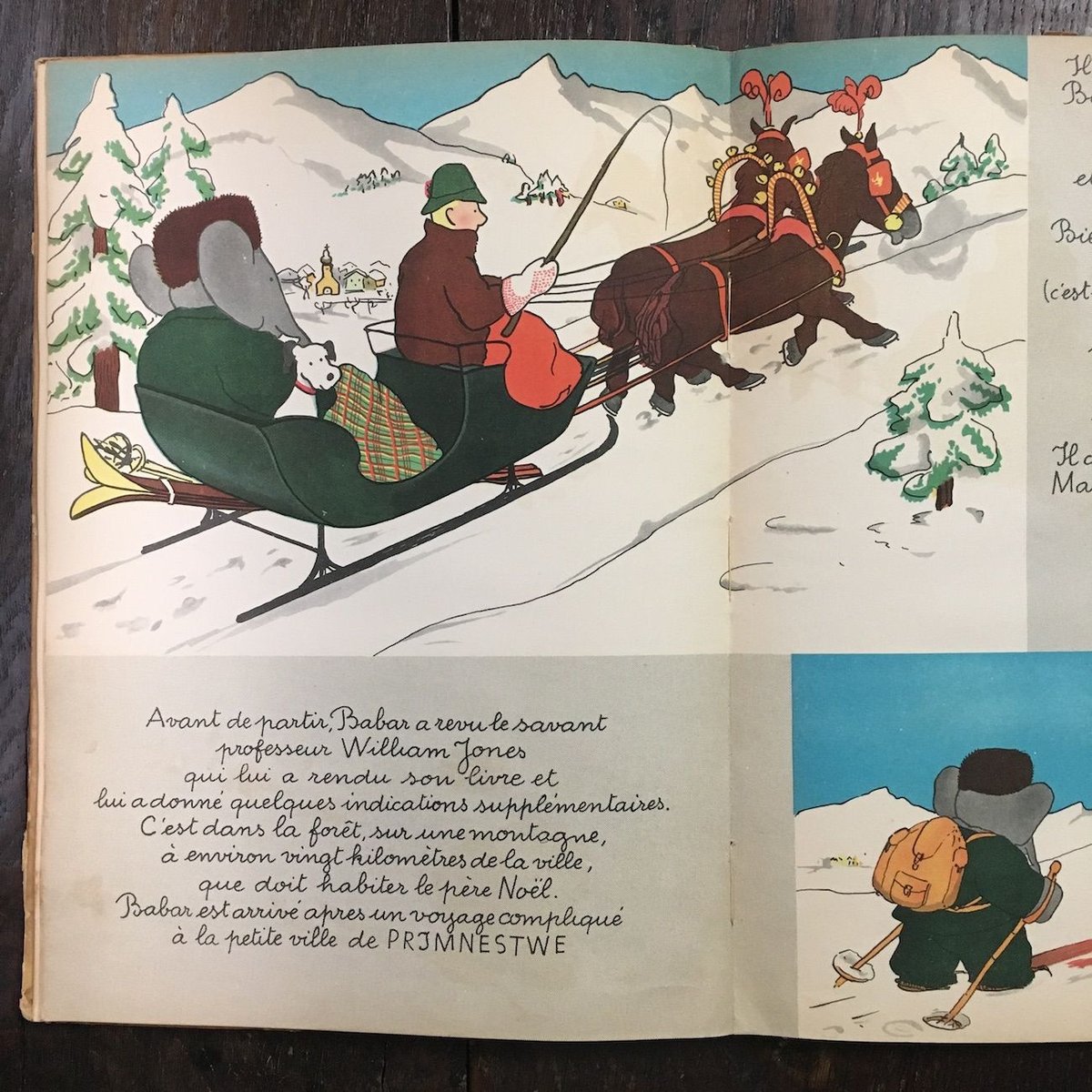 BABAR ET LE PERE NOEL（1941年版）」Jean de Brunhof