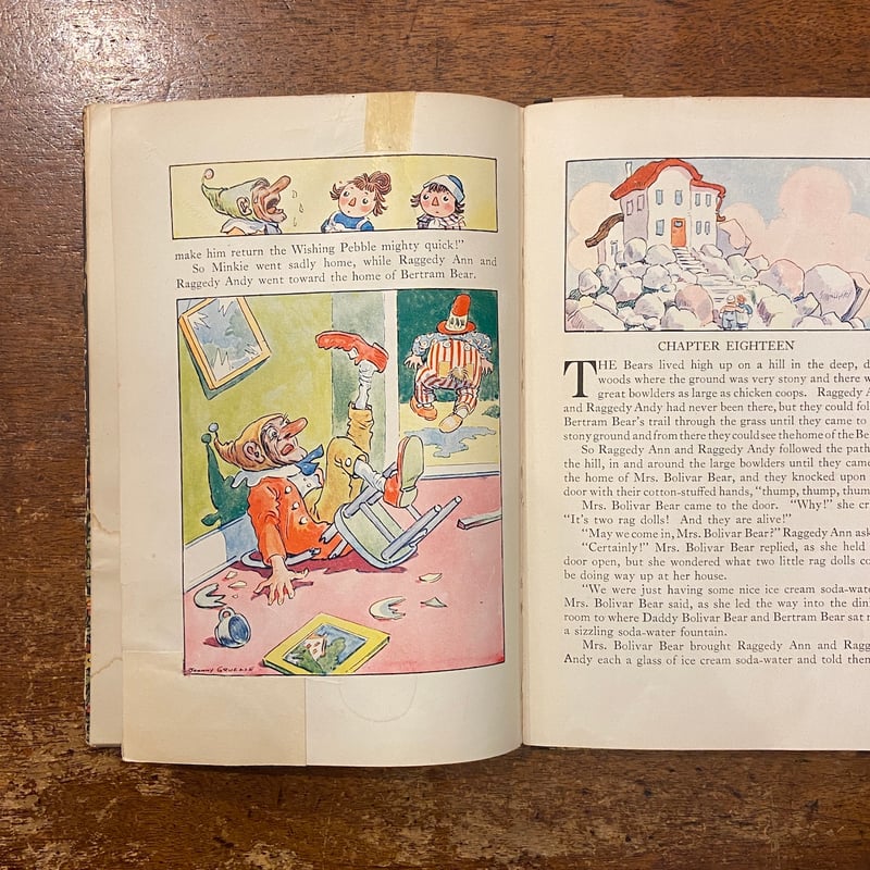Raggedy Ann's Wishing Pebble（1940年頃）」Johnny Gr