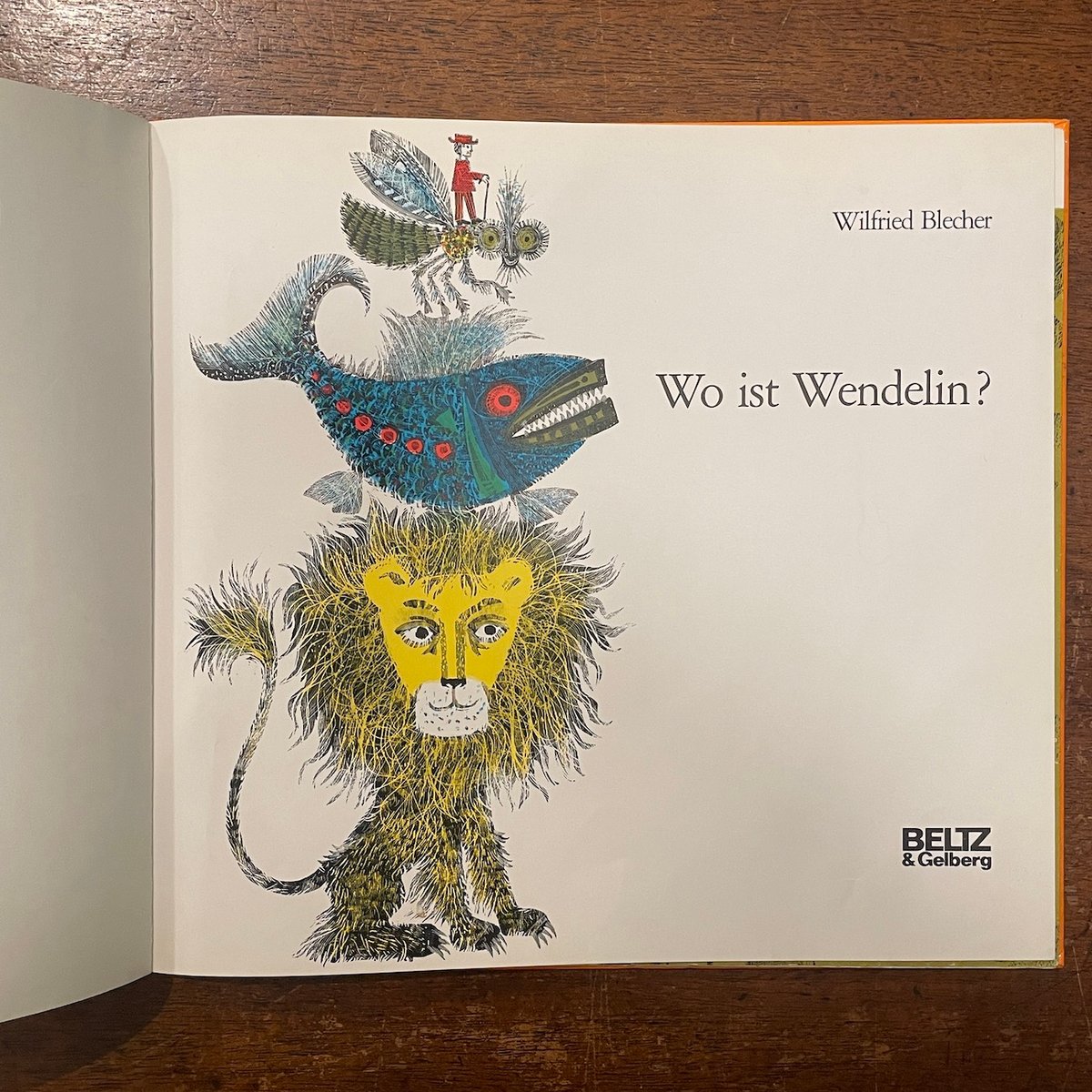 Wo ist Wendelin?」Wilfried Blecher(ヴィルフリード・ブレヒャ Wo ist Wendelin?」Wilfried Blecher(ヴィルフリード・ブレヒャ