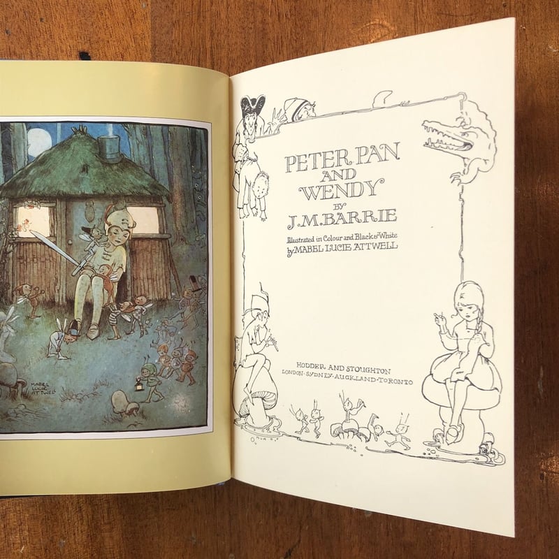 ꙳⋆Mabel Lucie Attwellの可愛い希少な絵本⋆꙳ビンテージ　古書 Mabel Lucie Attwell – Sugary Alice – Alice in Wonderland