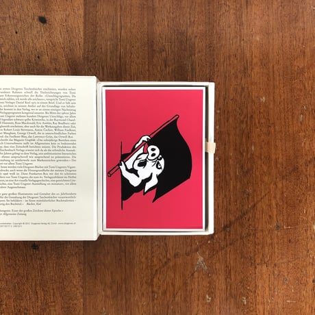 「Tomi Ungerer／Bucherbilder 60 PostKarten（ポストカードセット）」Tomi Ungerer（トミー・ウンゲラー）