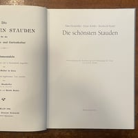 「Die schonsten Stauden」Max Hesdorffer　Ernst Kohler　Reinhold Rudel